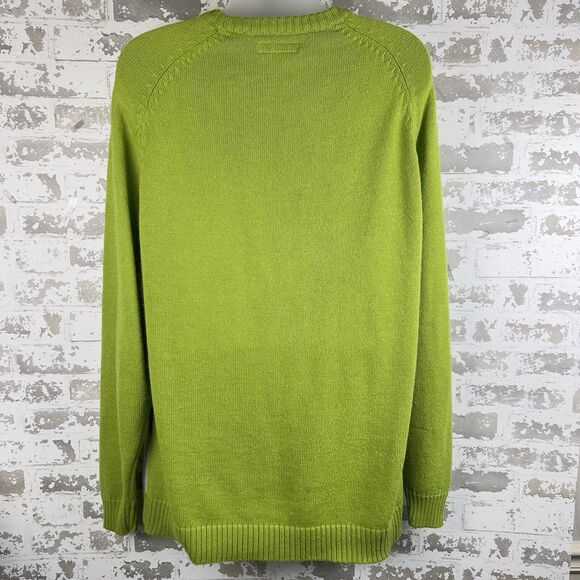Enyce Wool Blend Sweater Men’s XL Tall Harry Styles‎ Argyle Green Orange Gray - Picture 3 of 11